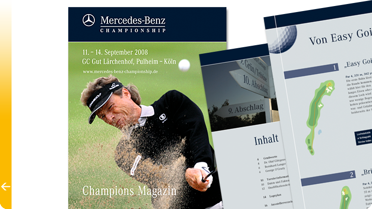 Mercedes Benz Championship-Magazin